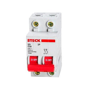 Disjuntor Bipolar Corrente Alternada Steck