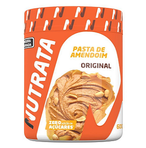 PASTA DE AMENDOIM NUTRATA 600G SABOR PACOCA