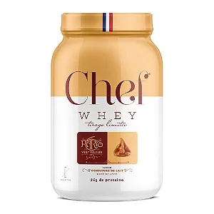 CHEF WHEY PARIS 6 POTE 800G SABOR CONFITURE DE LAIT