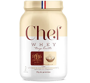 CHEF WHEY POTE 800G SABOR NOIX DE COCO AU LAIT CONDENSE