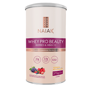 WHEY PRO BEAUTY NAIAK 375G BERRIES & HIBISCO