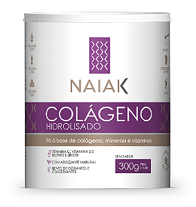 COLAGENO HIDROLISADO NAIAK 300G SEM SABOR