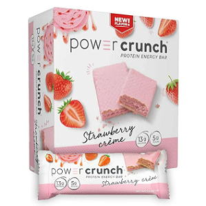 CRUNCH PROTEIN ENERGY BAR MUSCLETECH 40G SABOR STRANBERRY CREME