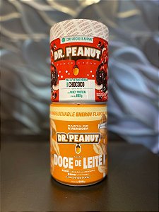 COMBO 2 PASTAS DE AMENDOIN DR.PEANUT DE 600G CADA
