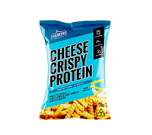 CHEESE CRISPY PROTEIN SHARK PRO PACOTE 50G SABOR REQUEIJAO