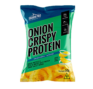 ONION CRISPY PROTEIN SHAK PRO PACOTE 50G SABOR SALSA COM CEBOLA