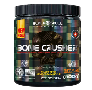 PRE TREINO BONE CRUSHER - 300G SABOR FRUTAS AMARELAS