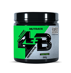 PRÉ TREINO 4B NUTRATA POTE 300G SABOR LIMAO