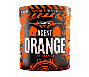 AGENT ORANGE PRE WORKOUT NEW MILLEN 250G SABOR LIMAO