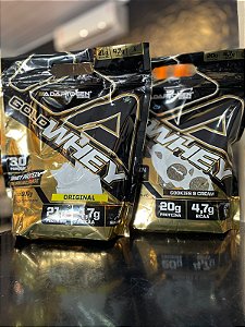 COMBO 2 WHEY GOLD ADAPTOGEN REFIL DE 900G CADA