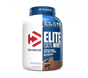 ELITE 100% WHEY DYMATIZE POTE 2.3KG SABOR CHOCOLATE