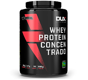 WHEY PROTEIN CONCENTRADO DUX POTE 900G SEM SABOR