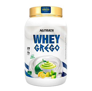 WHEY GREGO NUTRATA POTE 900G SABOR CREME DE ABACATE