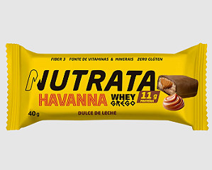 WHEY GREGO BAR DULCE DE LECHE  40G NUTRATA