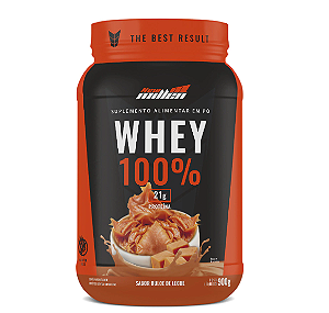 WHEY 100% NEW MILLEN POTE 900G SABOR CHOCOLATE