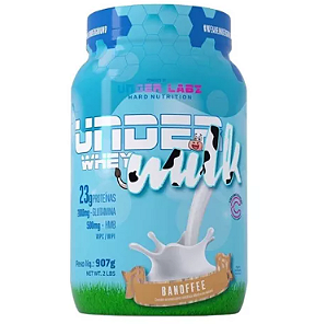 UNDER MILK WHEY UNDER LABZ POTE 900G SABOR BANOFFEE