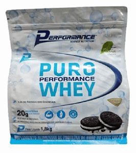 PURO WHEY PERFORMANCE REFIL 1.8KG SABOR COOKIES