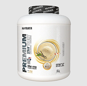 WHEY PREMIUM 2W NUTRATA POTE 2KG SABOR BAUNILHA
