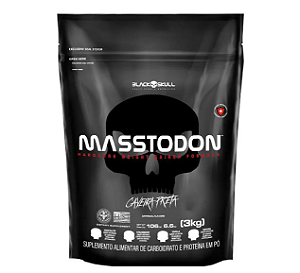 MASSTODON BLACK SKULL REFIL 3KG SABOR MORANGO