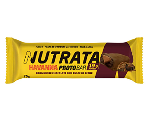 PROTOBAR HAVANNA NUTRATA 70G SABOR BROWNIE DE CHOCOLATE