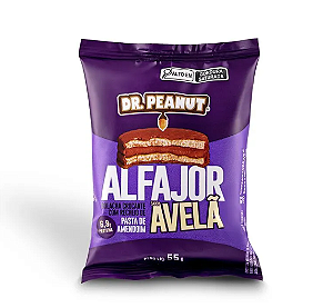 ALFAJOR DR.PEANUT - 55G SABOR AVELA