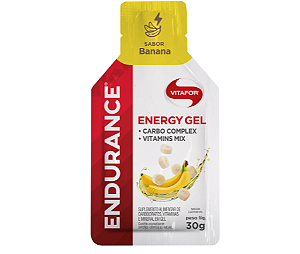 ENDURANCE CAFFEINE GEL 30G VITAFOR SABOR BANANA