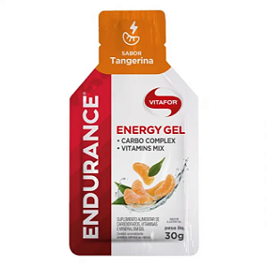ENDURANCE CAFFEINE GEL VITAFOR 30G SABOR TANGERINA