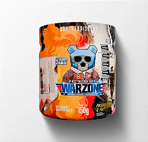 PRE WORKOUT WARZONE UNDER LABZ 150G SABOR PASSION FURY