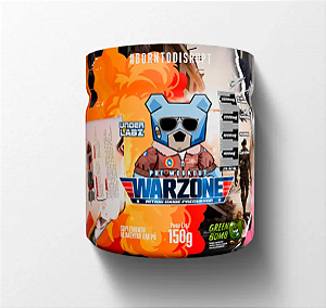 PRE WORKOUT WARZONE UNDER LABZ 150G SABOR GREEN BOMB