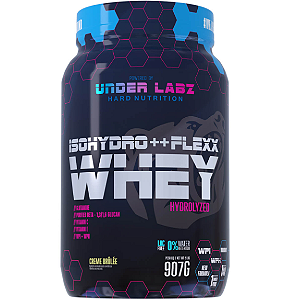 ISOHYDRO++ FLEXX WHEY UNDER LABZ POTE 907G SABOR CREME BRULEE