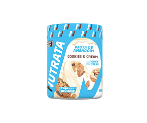 PASTA DE AMENDOIM NUTRATA 600G SABOR COOKIES