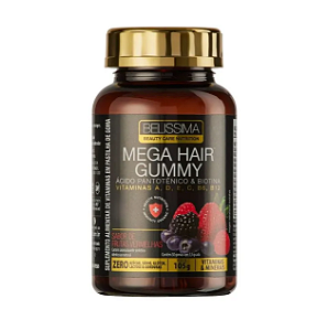 MEGA HAIR GUMMY BELISSIMA FRUTAS VERMELHAS