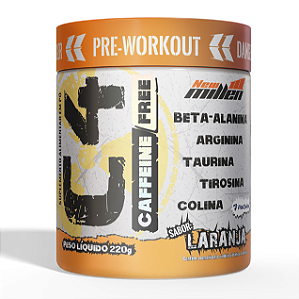 C4 CAFFEINNE FREE NEW MILLEN 220G SABOR LARANJA