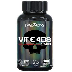 VIT E 408 - BLACK SKULL 100 CAPSULAS