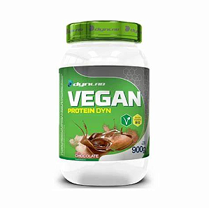 VEGAN PROTEIN DYNLAB POTE 900G SABOR CHOCOLATE