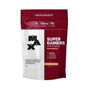SUPER GAINES REFIL MAX TITANIUM SABOR VITAMINA DE FRUTAS
