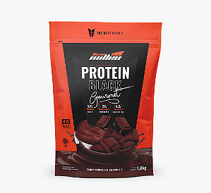 PROTEIN BLACK GOURMET NEW MILLEN REFIL 1,8KG SABOR MOUSSE CHOCOLATE