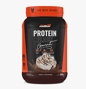 PROTEIN BLACK GOURMET NEW MILLEN POTE 840G SABOR FLAPPUCCINO