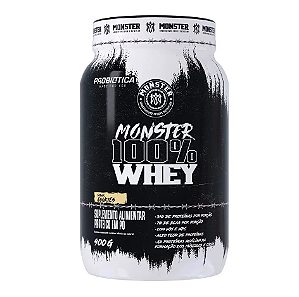 MONSTER 100% WHEY PROBIOTICA POTE 900G SABOR COOKIES