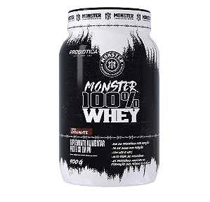 MONSTER 100% WHEY PROBIOTICA ´POTE 900G SABOR CHOCOLATE