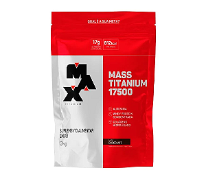 HIPERCALORICO MASS TITANIUM REFIL 3KG SABOR CHOCOLATE