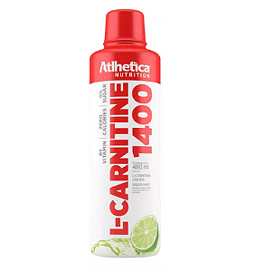 L-CARNITINE 1400  ATHLETICA 480ML SABOR LIMAO