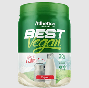 BEST VEGAN ATLHETICA NUTRITION POTE 500G SABOR ORIGINAL