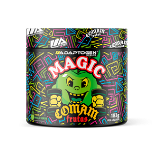 MAGIC COMAM FRUTAS ADAPTOGEN 183G SABOR MAÇA VERDE