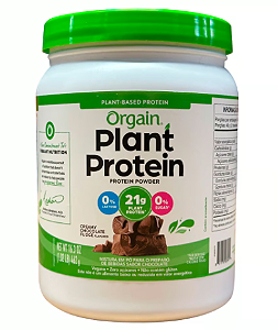 PLANT ORGAIN POTE 462G SABOR CHOCOLATE