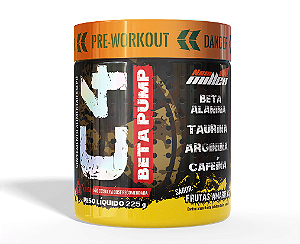 C4 BETA PUMP NEW MILLEN POTE 225G SABOR FRUTAS AMARELAS