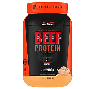 BEEF PROTEIN ISOLATE NEW MILLEN POTE 900G SABOR BAUNILHA