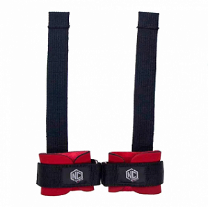STRAP LONG (PAR) - PRETO/VERMELHO