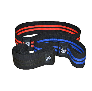 ELASTIC BAND NC EXTREME  KIT 3UN COR AZUL, VERMELHO E PRETO