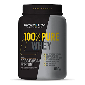 100% PURE WHEY PROBIOTICA SABOR IOGURTE DE COCO